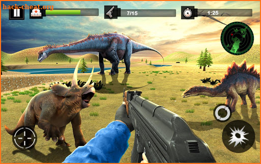 Forest Dinosaurs Sniper Safari Hunting Game screenshot