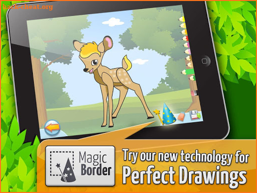 Forest - Kids Coloring Puzzles screenshot