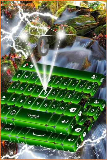 Forest River Keyboard Theme screenshot