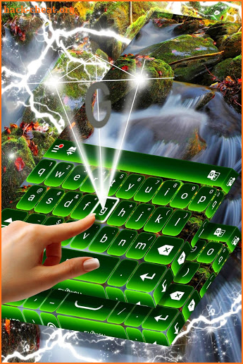 Forest River Keyboard Theme screenshot