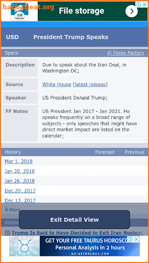 Forex Factory (Official) -Forex News And Calendar screenshot