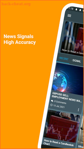 Forex News Signals Live App screenshot