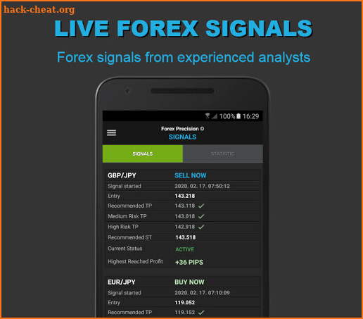 Forex Precision Forex Signals screenshot