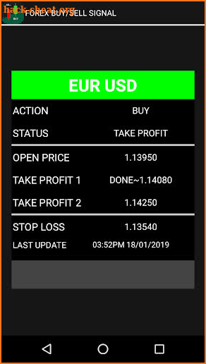 Forex Signals-Live Buy/sell screenshot