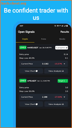 Forex Trading Robot Signals screenshot