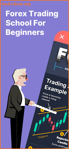 Forex Trading School & Game screenshot