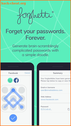 forghetti - Password Manager screenshot