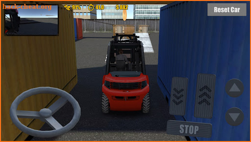 FORKED UP parkour 3D Forklift driving simulator screenshot