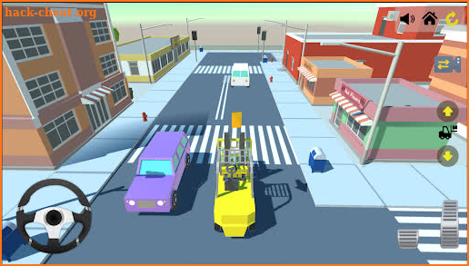 Forklift Animal Transport Rescue Game screenshot