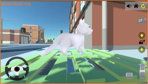 Forklift Animal Transport Rescue Game screenshot
