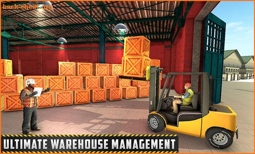 Forklift Simulator Cargo Transport Driving Games screenshot