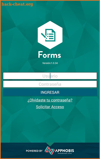 FORMS screenshot
