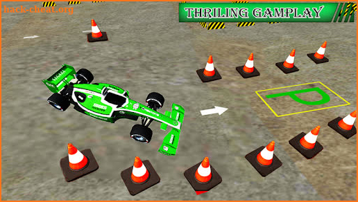 Formula 1 Car Parking Simulator screenshot
