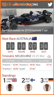Formula 2018 Live 24 Racing screenshot