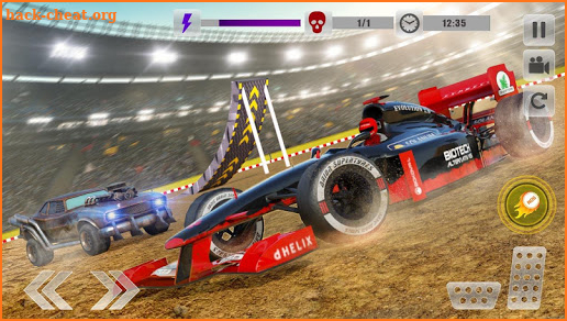 Formula Car Crash Demolition Stunt Arena screenshot