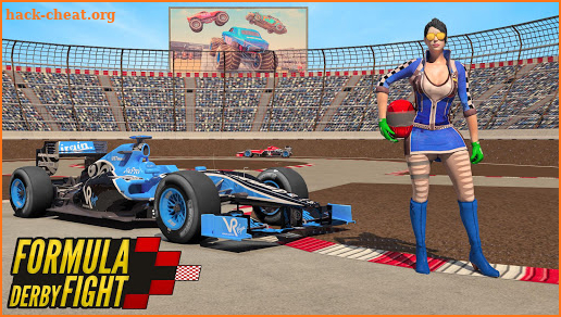 Formula Car Crash Derby : Demolish Car Games 2020 screenshot