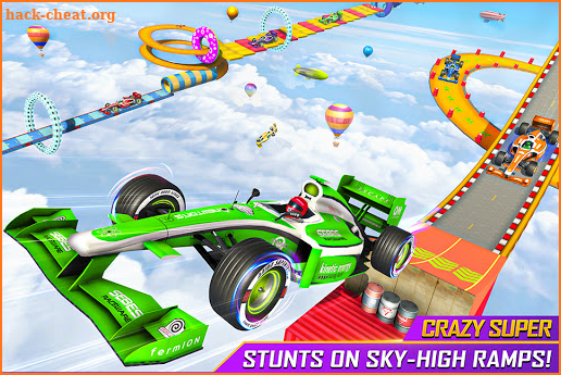Formula Car Stunt Games: Mega Ramp Car Games 3d screenshot