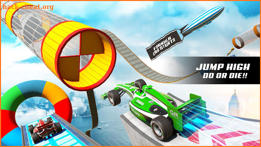 Formula Car Stunt Games- Mega Ramp Stunt Car Games screenshot