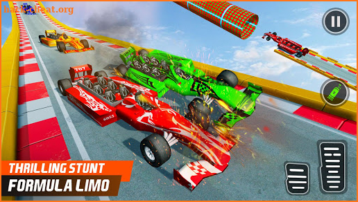 Formula Limo GT Car Stunts:Formula Car Racing Game screenshot