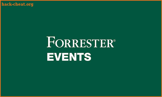 Forrester Events screenshot