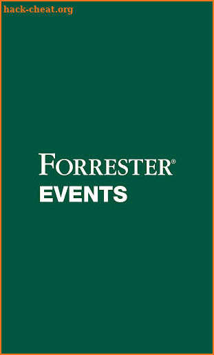 Forrester Events screenshot