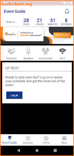 Forrester Events App screenshot
