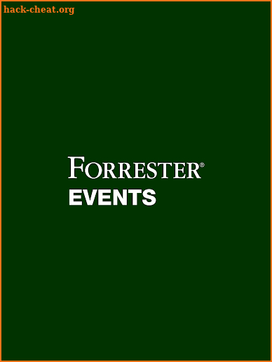 Forrester Events Mobile App screenshot