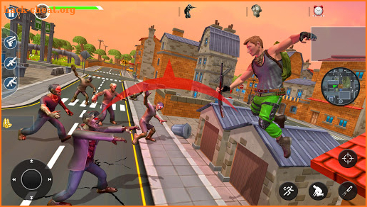 Fort Knight Zombie Attack Battleground Survival screenshot