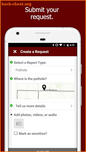 Fort Madison Mobile App screenshot