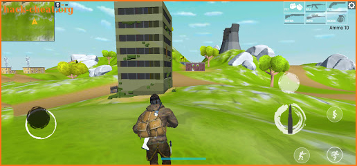 Fort survival: offline shooting Battle Royale game screenshot