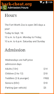 Fort Worth Zoo screenshot