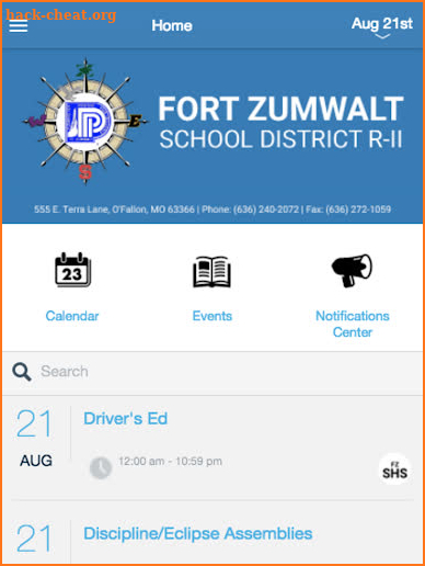 Fort Zumwalt School District screenshot