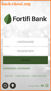 Fortifi Bank screenshot