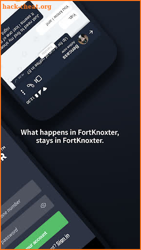 FortKnoxster -  Encrypted Messenger & Calls screenshot