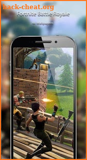 Fortnite Battle Royale Game Mobile Wallpaper screenshot