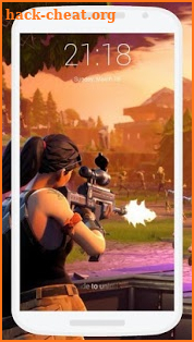 Fortnite Battle Royale Lock Screen screenshot