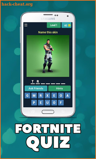 Fortnite Battle Royale Quiz - Outfits Skins screenshot