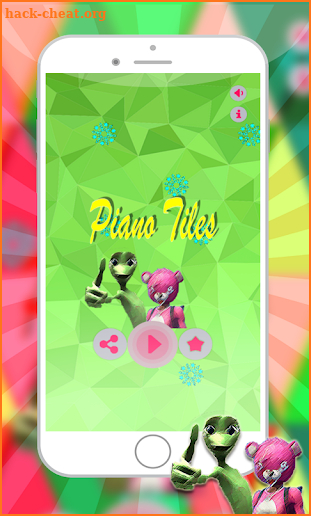 Fortnite-Dame Tu Cosita-Piano Tiles Dance Game screenshot