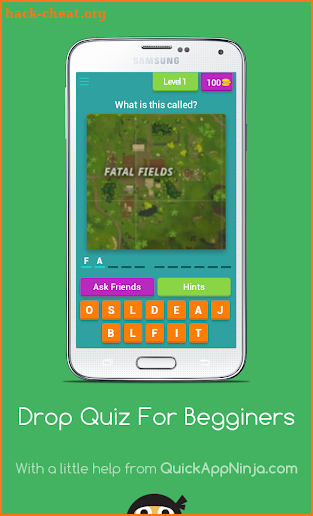 Fortnite Drod Game Quiz screenshot