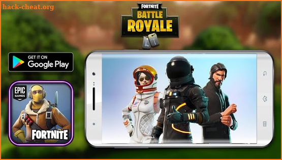Fortnite Game Battle Royale skins mobile wallpaper screenshot