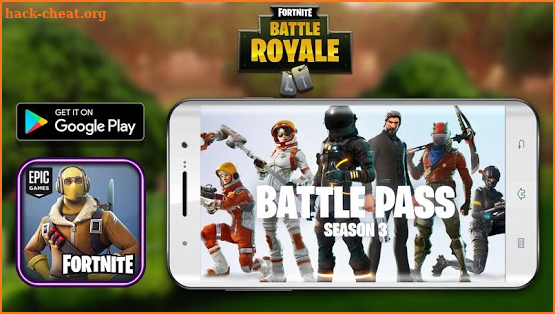 Fortnite Game Battle Royale skins mobile wallpaper screenshot
