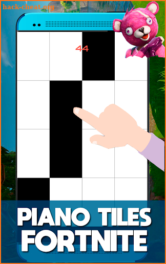 Fortnite Piano Game screenshot