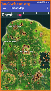 Fortnite World Battls Map  Chests screenshot