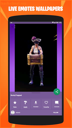 Fortpapers Live Wallpapers of Battle Royale screenshot