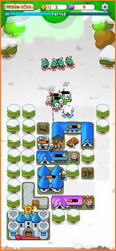 Fortress Merge: Puzzle Defense screenshot