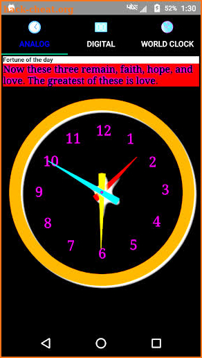 Fortune Clock screenshot