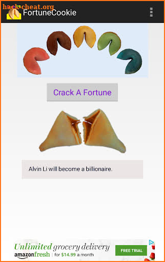 Fortune Cookie App screenshot