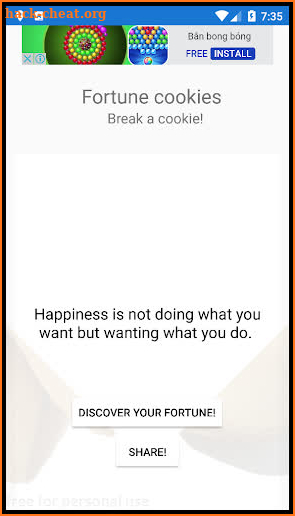 Fortune Cookies screenshot