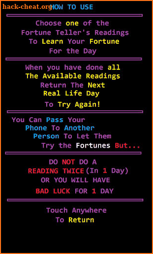 Fortune Teller Daily screenshot