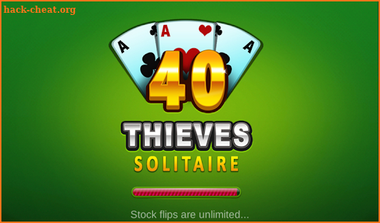 FORTY THIEVES SOLITAIRE screenshot